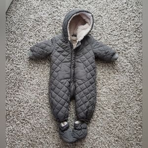 Sherpa-Lined Baby Snowsuit